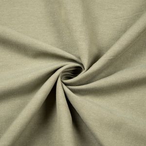 Linen and cotton blend fabric / Khaki