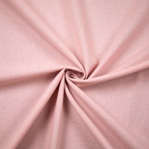 Linen and cotton blend fabric / Light pink