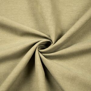 Linen and cotton blend fabric / Khaki 2