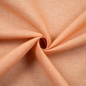 Linen fabric / Orange