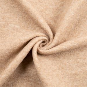 Woolen fabric Lana cotta / Beige