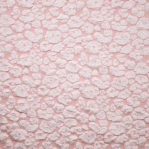 Jaquard suiting fabric Pebbles / Pink