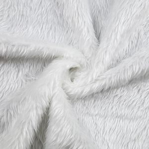 Low-pile fur / White