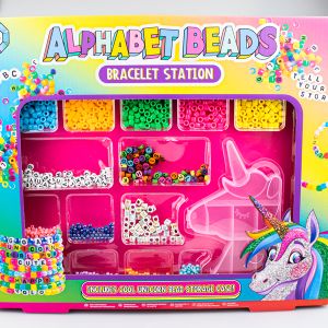 Children craft kit / Alphabet Beads
