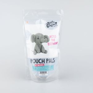 Amigurumi kit Pouch Pals / Ross the Elephant