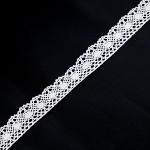 Cotton lace 20 mm / White