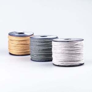 Cotton cord 2,5 mm / Different shades