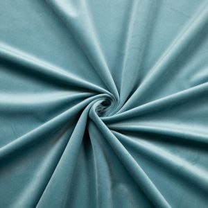 Wide width curtain velvet / Jade