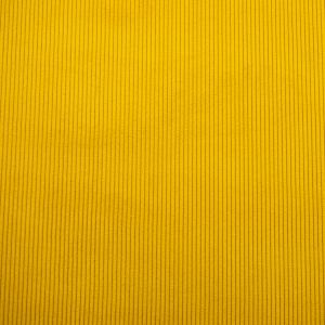 Upholstery velour Cord / Mustard