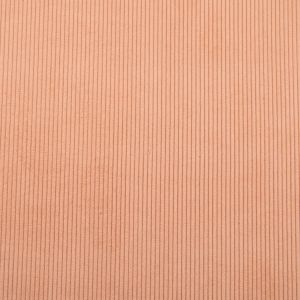 Upholstery velour Cord / Salmon