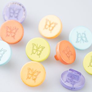 Button 11 mm / Butterfly / Different shades