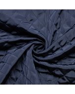 Double-sided quilted wadding Dahli / Navy