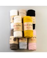 WoolBox Macrame Recycled Yarn 250g / Different shades