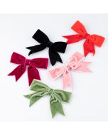 Velvet bow ribbon / Different tones