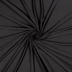 Bamboo jersey fabric / Black