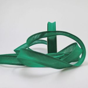 Cotton bias binding / Emerald 57 / 16 mm