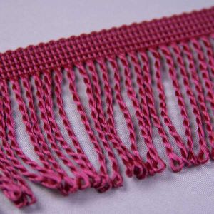 Looped Fringe 60 mm / Dark red 179