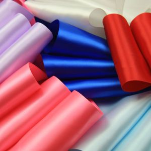 Wide Satin Ribbon / Different shades