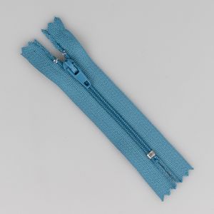 3 mm zip 8 cm / Grey-blue 217