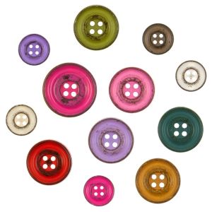 Round button with border / Different sizes / Different shades