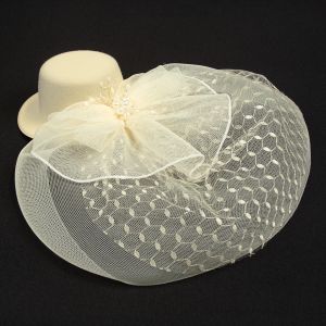 Fascinator-minihat / White