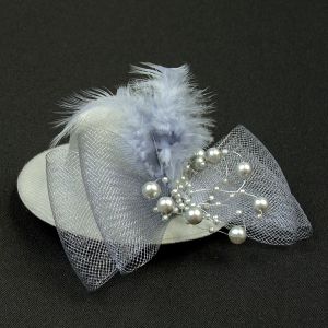 Felt mini hat / Small / Grey