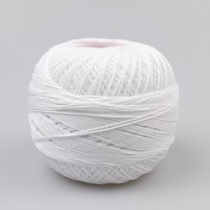 Crochet yarn Muza 20 100 g / 400 White