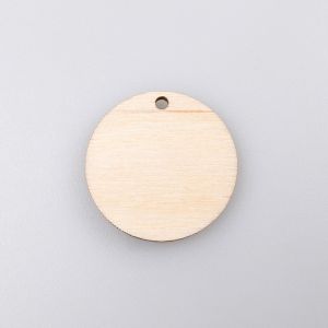 Wooden label 30 mm / Natural