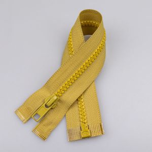 5 mm Zipper T5 open-ended 25 cm / 131 Greenish yellow