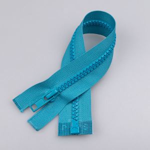5 mm Zipper T5 open-ended 25 cm / 207 Turquise