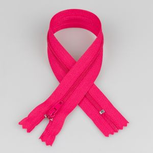 3 mm zip 30 cm / fuchsia 145