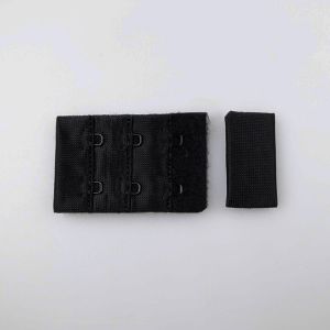 Bra extender  / 2x3 hooks / Black 332