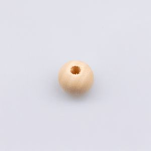 Wooden beads 12 mm / Natural