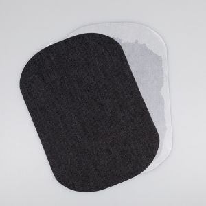Iron on patch KEANS 18x13 cm / Black 332