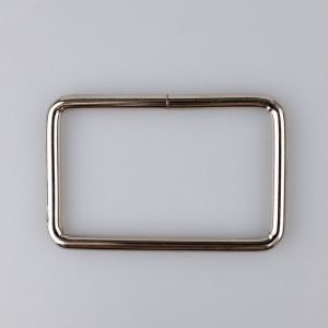 Metal ring Square 50 mm / Nickel