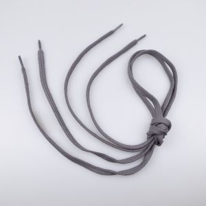 Boot Lace PV Flat 7 mm 120 cm / 312 Grey