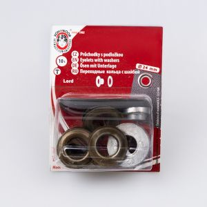 Eyelets "LORD" 12/24mm 20set / oxide