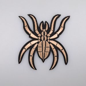 Iron-on motif SPIDER / beige 278