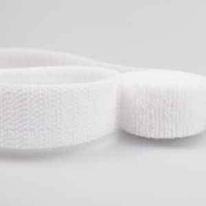 Velcro tape 20/3 mm / White