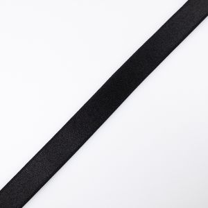 Elastic bra shoulder blade 18 mm / Black