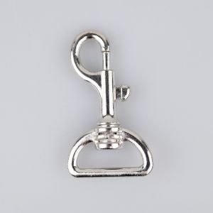 Eye bolt snap 25x55mm / nickel