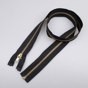 Metal zipper M5 open- ended 80 cm / Black 332
