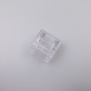 Stopper for flat cord, 12 mm / Transparent 000