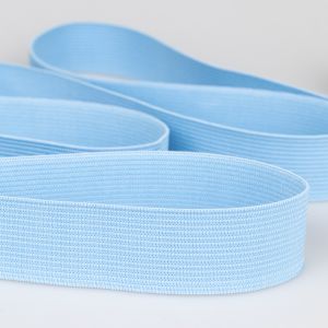 Colored elastic 25 mm / 168 Blue
