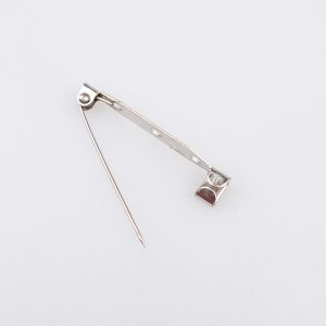 Brooch back / 35 mm / Silver