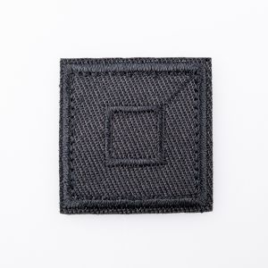 Iron-on motifs 30 x 30 mm / PATCH / 332 Black
