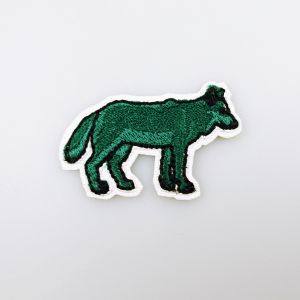 Iron-on motifs 30 x 50 mm / Wolf