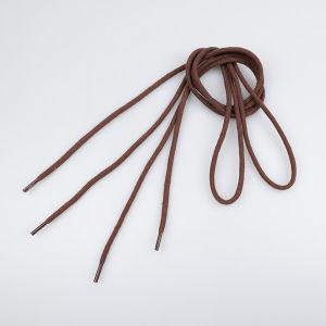 Boot lace / Round / 1000 cm / Brown 304