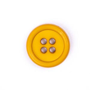 Button / Matte / 18 mm / Mustard