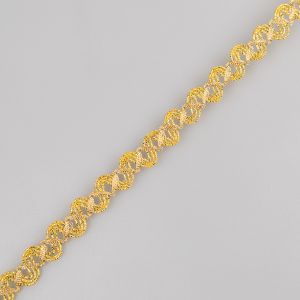 Lurex Braid Flat 11 mm / Gold